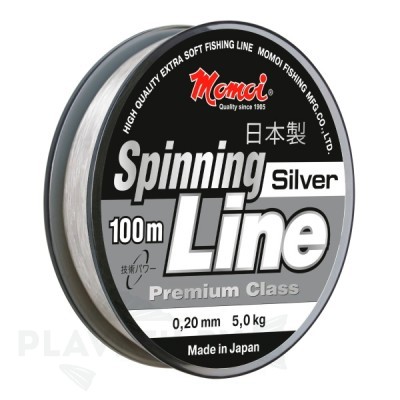 Леска монофильная Momoi Spinning line silver 100м