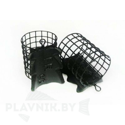 Кормушка Аллигатор с грунтозацепом 80-120 г