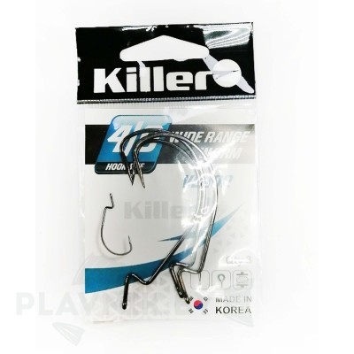 Крючки офсетные Killer Wide range worm VD 102