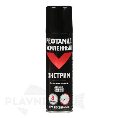 Репеллент Рефтамид Экстрим (усиленный), 150мл (чёрный)