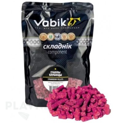 Компонент прикормки Vabik Big Pack Гранулы Клубника, 750 г