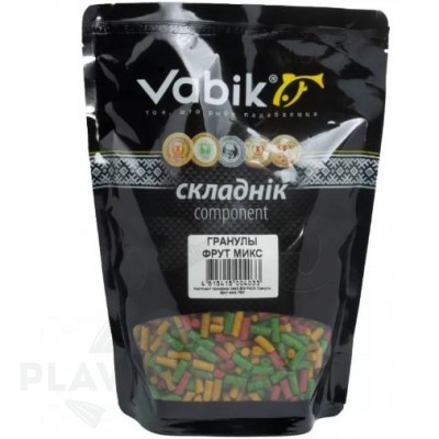 Компонент прикормки Vabik Big Pack Гранулы Фруктовый микс, 750 г