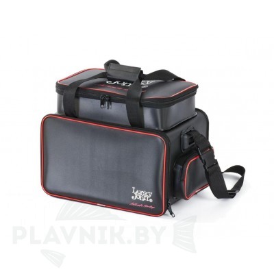 Сумка рыболовная с коробками Lucky John EVA 380Х250Х300