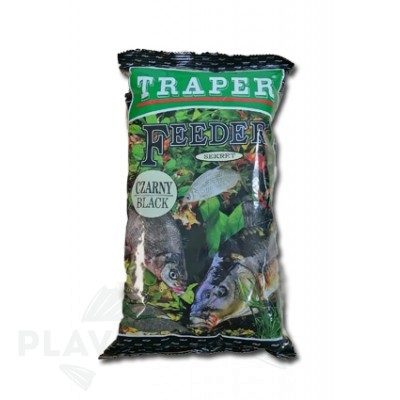 Прикормка Traper Secret Фидер Чёрный, 1 кг