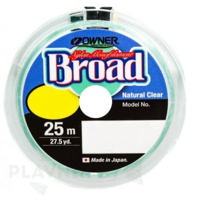 Леска монофильная Owner BROAD 25 м