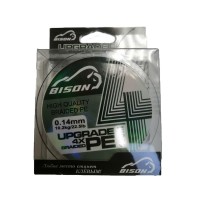 Плетёный шнур Bison Upgrade PE 4x 150м, зеленый