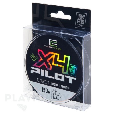 Плетёнка Feeder Concept Pilot X4 Braid Black 150м
