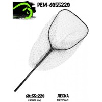 Подсачек телескопический со съемной головой Bison PEM-6055220,  2,2 м