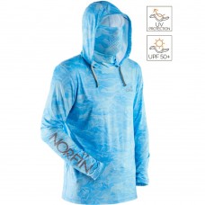 Джемпер Norfin SUN PRO WAVES HOODIE Blue