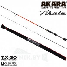 Спиннинг Akara SL1002 Tirata TX-30 2.1 м 3,5-10,5 г