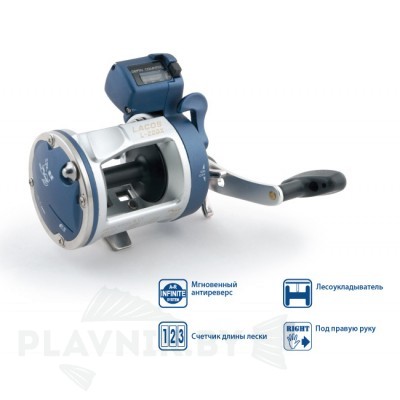 Катушка мультипликаторная Line Winder Lacos 20DX-3S