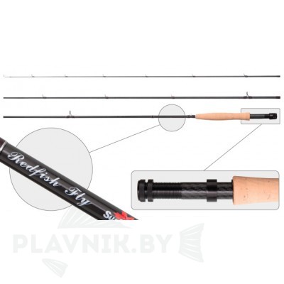 Удилище нахлыстовое Surf Master Red Fish Fly 4/6 class 2,74 м