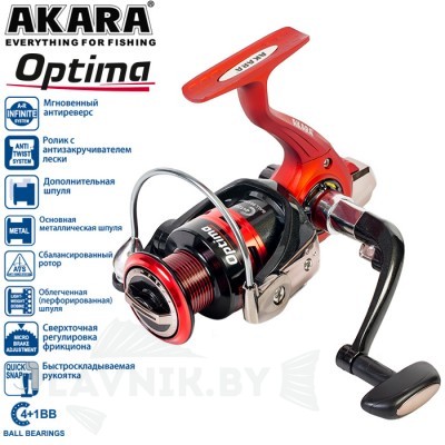 Катушка Akara Optima 500 4+1bb