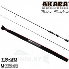 Спиннинг Akara SL1001 Black Shadow TX-30 2.1 м 3,5-10,5 г