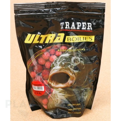 Бойлы Traper Клубника 16мм, 1шт