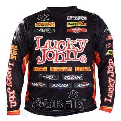 Футболка Norfin и Lucky John чёрная
